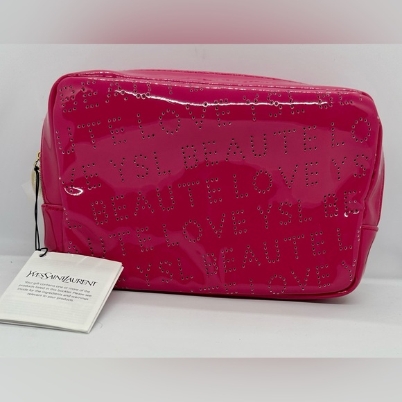 Yves Saint Laurent Cosmetic Bag in Pink, NWT. - Picture 1 of 3